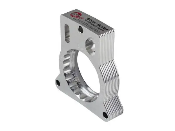 aFe Silver Bullet Throttle Body Spacer GM Trucks 2500/3500 96-00 V8-7.4L/01-07 V8-8.1L thumbnail 5