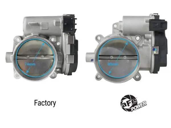 aFe 11-23 Dodge Challenger / 11-23 Dodge Charger 80mm Throttle Body thumbnail 4