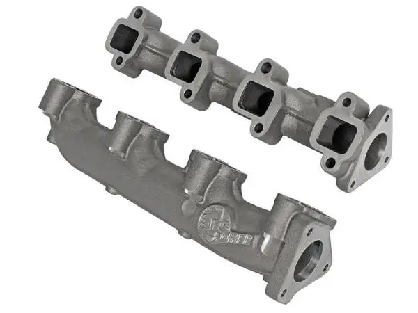 aFe Power BladeRunner Ported Ductile Iron Exhaust Manifold 01-16 GM Diesel Trucks V8-6.6L (td) thumbnail 2