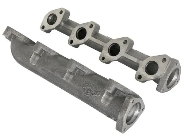 aFe BladeRunner Ported Ductile Iron Exhaust Manifold 08-10 Ford Diesel Trucks V8 6.4L (td)