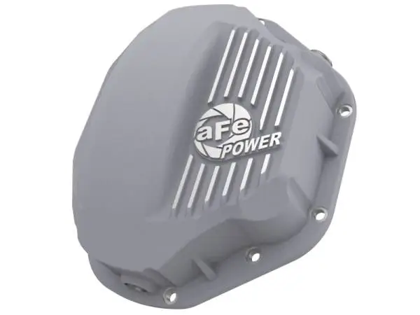aFe Rear Differential Cover (Raw; Street Series); Dodge Diesel Trucks 94-02 L6-5.9L (td)