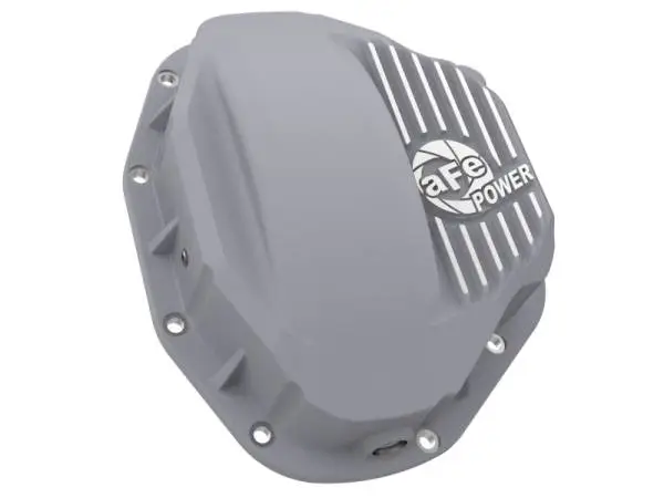 aFe Rear Differential Cover (Raw; Street Series); Dodge Diesel Trucks 94-02 L6-5.9L (td) image 3