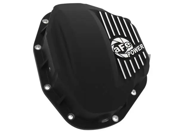 aFe Power Cover Diff Rear Machined COV Diff R Dodge Diesel Trucks 94-02 L6-5.9L (td) Machined image 3