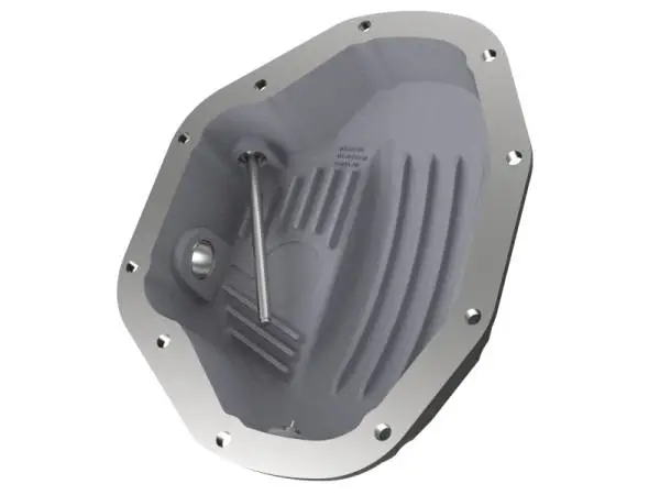 aFe Power Cover Diff Rear Machined COV Diff R Dodge Diesel Trucks 94-02 L6-5.9L (td) Machined image 6