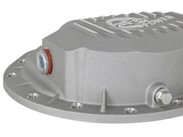 aFe Front Differential Cover (Raw; Street Series); Dodge Diesel Trucks 03-12 L6-5.9/6.7L (td) image 6