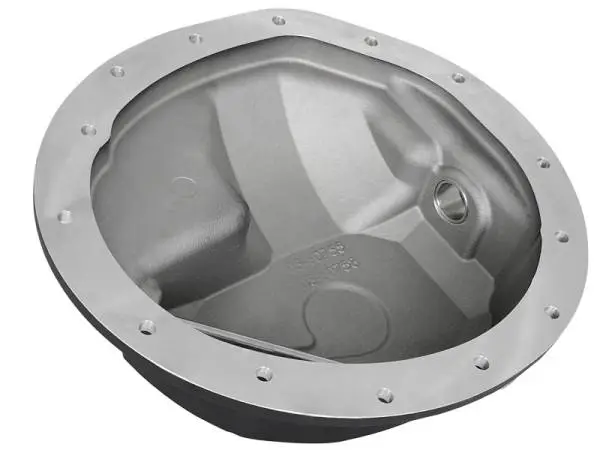 aFe Power Cover Diff Front Machined COV Diff F Dodge Diesel Trucks 03-11 L6-5.9/6.7L Machined image 4