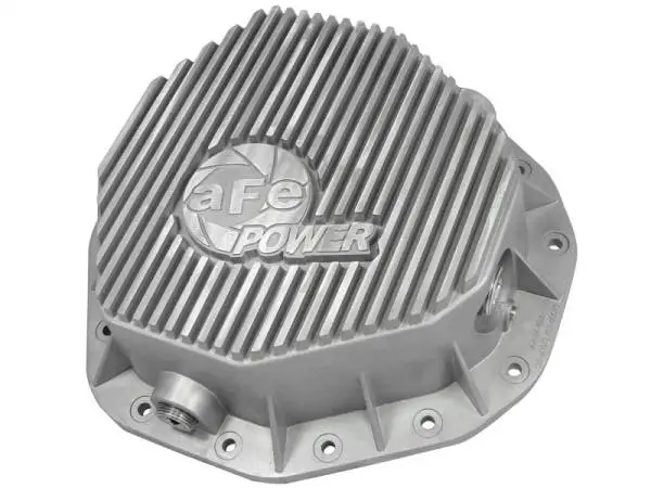 aFe Rear Differential Cover (Raw; Street Series); Dodge Diesel Trucks 03-05 L6-5.9L (td)