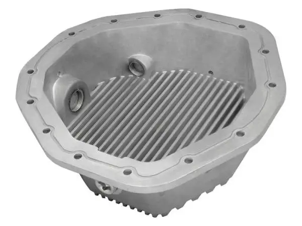 aFe Rear Differential Cover (Raw; Street Series); Dodge Diesel Trucks 03-05 L6-5.9L (td) image 4