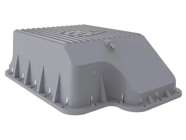 aFe Transmission Pan (Raw); Ford Diesel Trucks 03-10 V8-6.0/6.4L (td) image 5