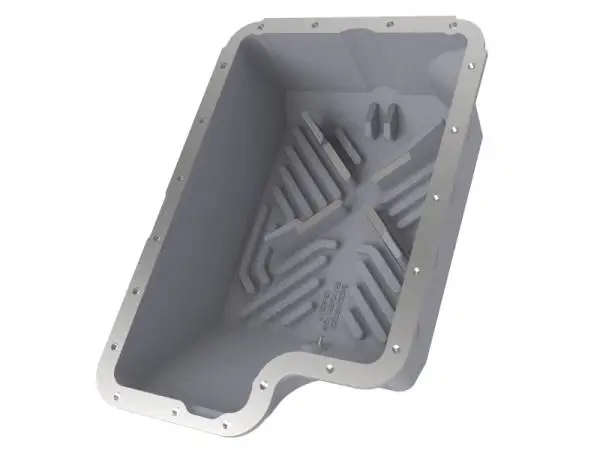aFe Transmission Pan (Raw); Ford Diesel Trucks 03-10 V8-6.0/6.4L (td) image 10