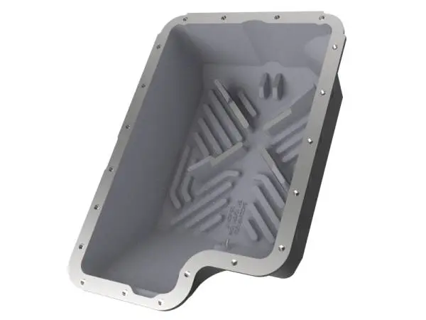 aFe Transmission Pan (Black); Ford Diesel Trucks 03-10 V8-6.0/6.4L (td) image 6