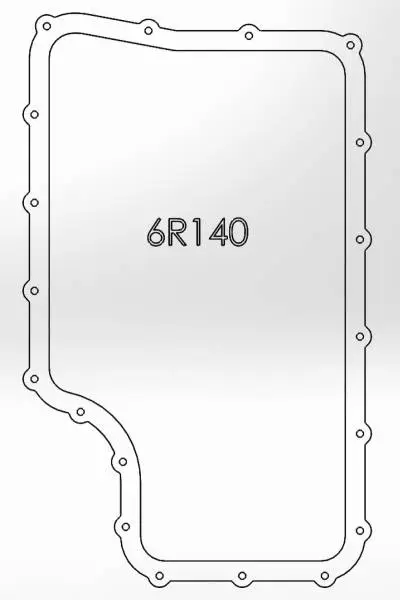 aFe Power Transmission Pan Black Machined 11-14 Ford 6R140 Trucks V8 6.7L (td) image 9