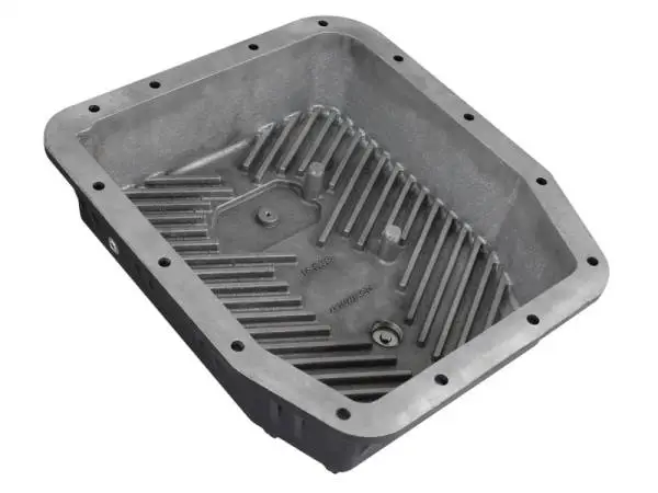 aFe Transmission Pan (Black); Ford Trucks 94-08 AODE image 4