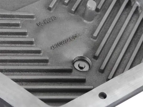 aFe Transmission Pan (Black); Ford Trucks 94-08 AODE image 6