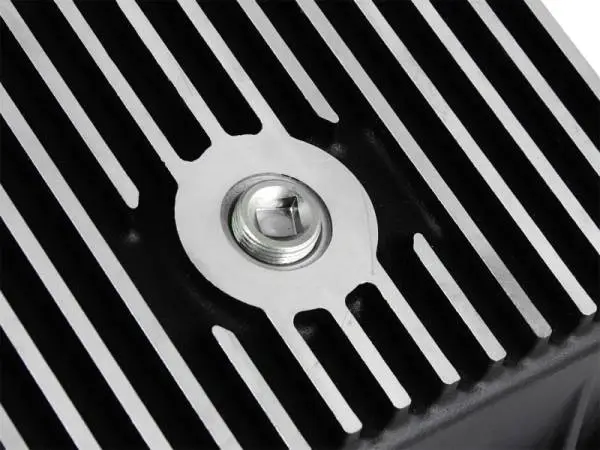 aFe Transmission Pan (Black); Ford Trucks 94-08 AODE image 8
