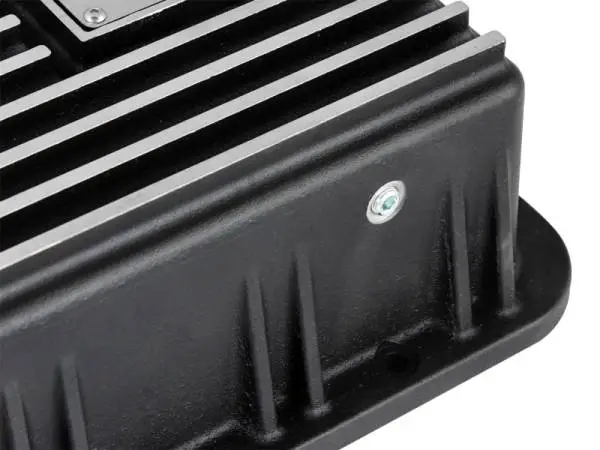 aFe Transmission Pan (Black); Ford Trucks 94-08 AODE image 13