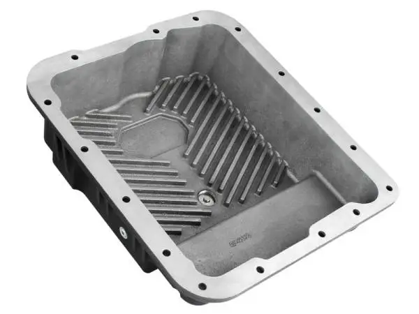 aFe Transmission Pan (Black w/ Machined Fins) GM Trucks 99-16 (4L60-E/4L60E/4L65E/4L70E/4L75E) image 4