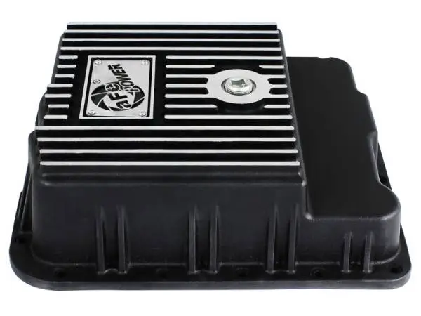 aFe Transmission Pan (Black w/ Machined Fins) GM Trucks 99-16 (4L60-E/4L60E/4L65E/4L70E/4L75E) image 5