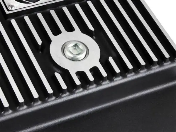 aFe Transmission Pan (Black w/ Machined Fins) GM Trucks 99-16 (4L60-E/4L60E/4L65E/4L70E/4L75E) image 8