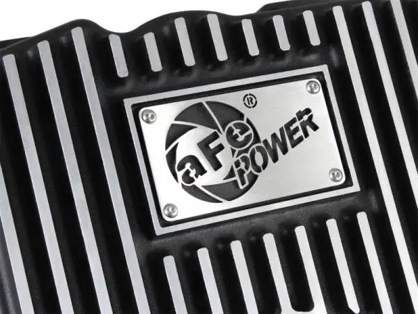 aFe Transmission Pan (Black w/ Machined Fins) GM Trucks 99-16 (4L60-E/4L60E/4L65E/4L70E/4L75E) image 9