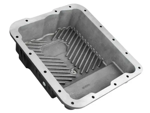 aFe Transmission Pan (Black w/ Machined Fins) GM Trucks 99-16 (4L60-E/4L60E/4L65E/4L70E/4L75E) image 10