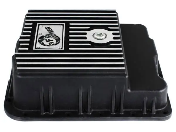 aFe Transmission Pan (Black w/ Machined Fins) GM Trucks 99-16 (4L60-E/4L60E/4L65E/4L70E/4L75E) image 11