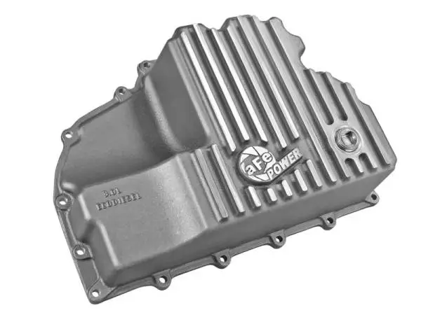 AFE Engine Oil Pan Raw; 14-16 Dodge RAM 1500 EcoDiesel 3.0L V6 (td) image 4
