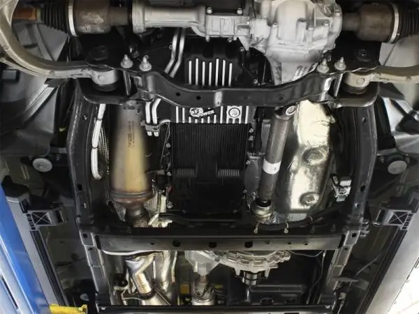 AFE Engine Oil Pan Black Machined; 14-16 Dodge RAM 1500 EcoDiesel 3.0L V6 (td) image 3