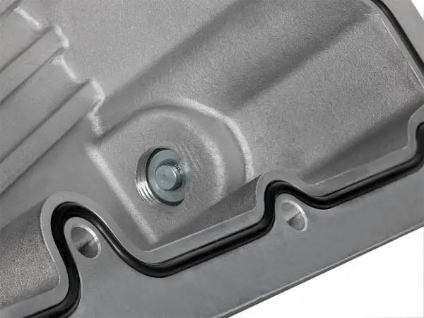 aFe Street Series Engine Oil Pan Raw w/ Machined Fins; 11-17 Ford Powerstroke V8-6.7L (td) thumbnail 6