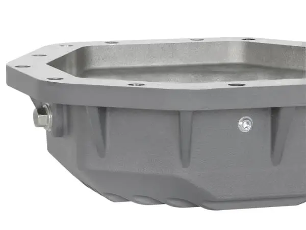 aFe Power Street Ser Rear Diff Cover Raw w/Mach Fin 2017 Ford Diesel Trucks V8-6.7L(td) Dana M275-14 thumbnail 5