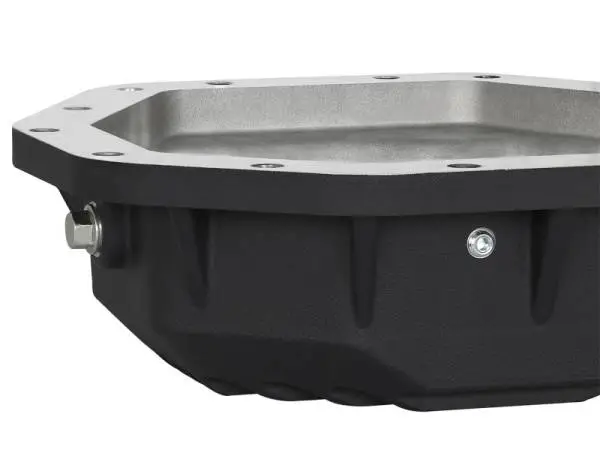 aFe Power Pro Ser Rear Diff Cover Black w/Mach Fins 2017 Ford Diesel Trucks V8-6.7L(td) Dana M275-14 thumbnail 5