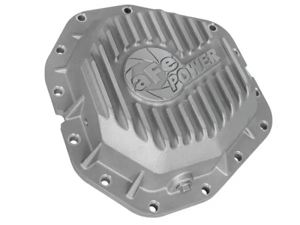 aFe Power Rear Diff Cover Raw Finish 2017 Ford F-350/F-450 V8 6.7L (td) Dana M300-14 (Dually) thumbnail 2