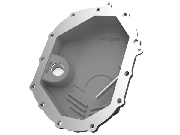 AFE Power 11-18 GM 2500-3500 AAM 9.25 Axle Front Differential Cover Black Machined Street Series thumbnail 4