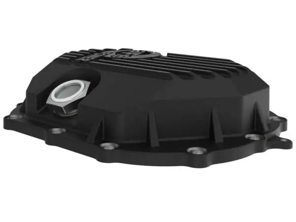 AFE Power 11-18 GM 2500-3500 AAM 9.25 Axle Front Diff Cover Black Machined w/ 2 Qts 75w90 Oil thumbnail 4