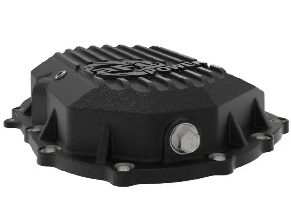 AFE Power 11-18 GM 2500-3500 AAM 9.25 Axle Front Diff Cover Black Machined w/ 2 Qts 75w90 Oil thumbnail 5