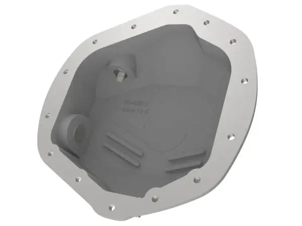 aFe Street Series Rear Differential Cover Raw w/ Machined Fins 01-18 GM Diesel Trucks V8-6.6L (td) thumbnail 3