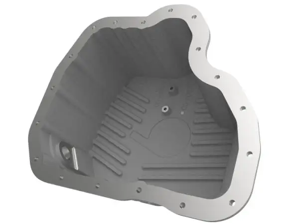 aFe Power 11-16 GM Diesel 2500HD / 3500HD V8-6.6L (TD) Street Series Engine Oil Pan Raw w/ Machined thumbnail 3