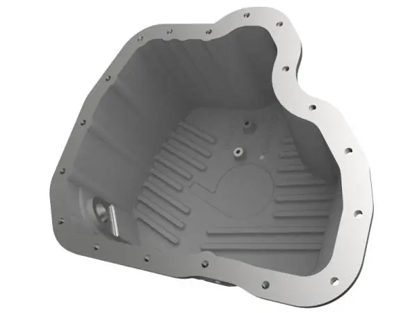 aFe 011-16 GM Diesel Trucks V8-6.6L LML Engine Oil Pan Black POWER Pro Series w/ Machined Fins thumbnail 3