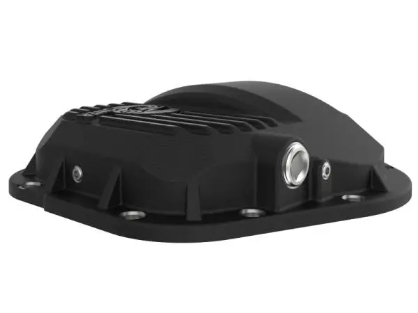 aFe Pro Series Dana 60 Front Differential Cover Black w/ Machined Fins 17-20 Ford Trucks (Dana 60) thumbnail 4