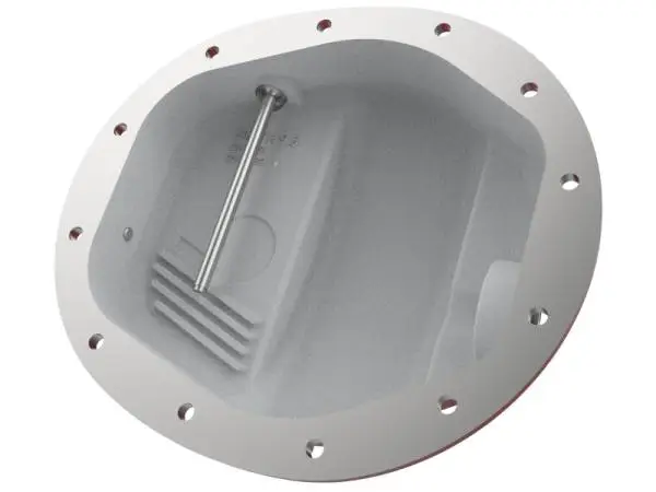 aFe Pro Series GMCH 9.5 Rear Diff Cover Red w/ Machined Fins 19-20 GM Silverado/Sierra 1500 thumbnail 3