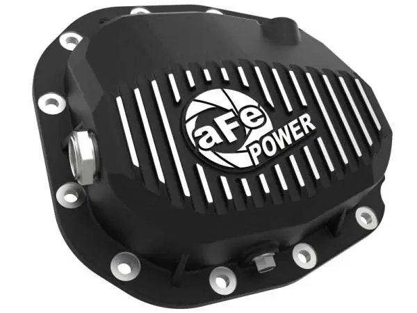aFe Pro Series Rear Differential Cover Black w/ Fins 15-19 Ford F-150 (w/ Super 8.8 Rear Axles) thumbnail 2