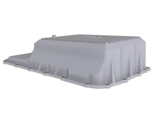 aFe 20-21 Ford Truck w/ 10R140 Transmission Pan Raw POWER Street Series w/ Machined Fins thumbnail 3