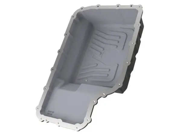 aFe 20-21 Ford Truck w/ 10R140 Transmission Pan Black POWER Street Series w/ Machined Fins thumbnail 5