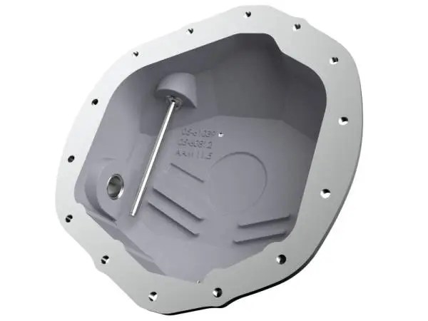 aFe 2020 Chevrolet Silverado 2500 HD Rear Differential Cover Black ; Pro Series w/ Machined Fins thumbnail 3