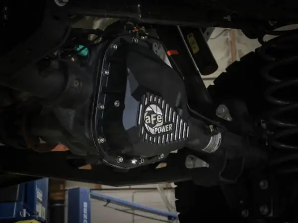 aFe 97-23 Ford F-150 Pro Series Rear Differential Cover Black w/ Machined Fins thumbnail 2