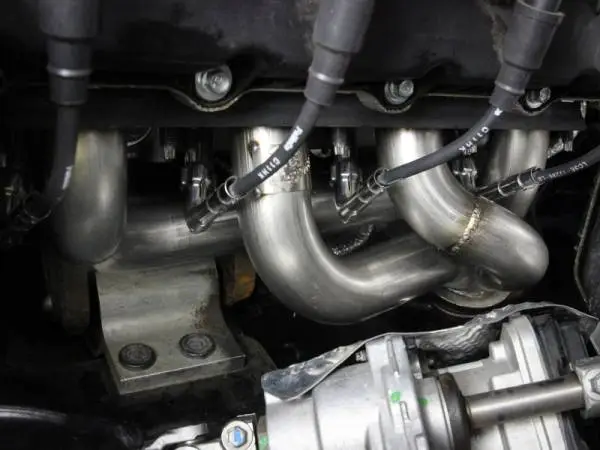 aFe Twisted Steel 1-7/8in 304 SS Headers 20-21 Ford F-250/F-350 V8-7.3L image 4