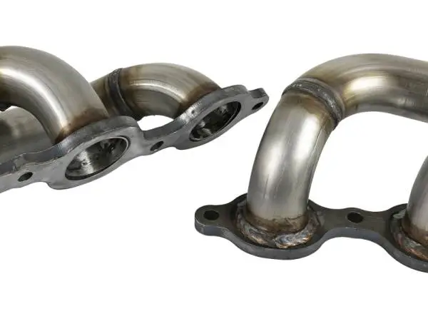 aFe Twisted Steel 1-3/4in 304SS Shorty Headers 2019 GM Silverado / Sierra 1500 V8-5.3L/6.2L image 4