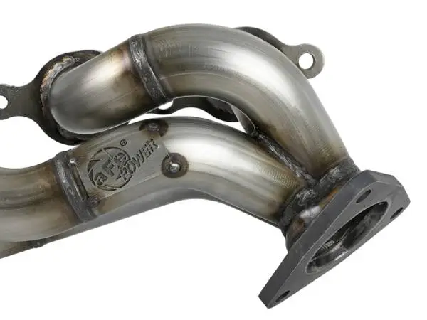aFe Twisted Steel 1-3/4in 304SS Shorty Headers 2019 GM Silverado / Sierra 1500 V8-5.3L/6.2L image 5
