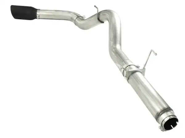 aFe Atlas Exhausts DPF-Back Aluminized Steel Exhaust Dodge Diesel Trucks 07.5-12 L6-6.7L Black Tip image 3