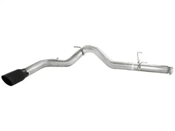 aFe Atlas Exhausts DPF-Back Aluminized Steel Exhaust Dodge Diesel Trucks 07.5-12 L6-6.7L Black Tip image 4